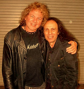 Dave Meniketti with Ronnie James Dio