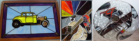 Jennifer's Stained Glass Artwork